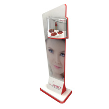 Customized flooring stand store cosmetic counter Professional display cabinets skincare rack advertising showcase
